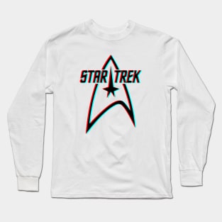 STAR TREK  - 3D Glasses Long Sleeve T-Shirt